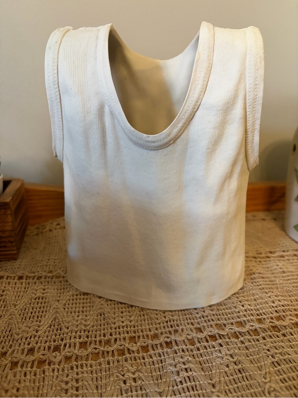Vintage Michael Harvey Pop Art 1980s Ceramic Tank Top Vase made in Canada